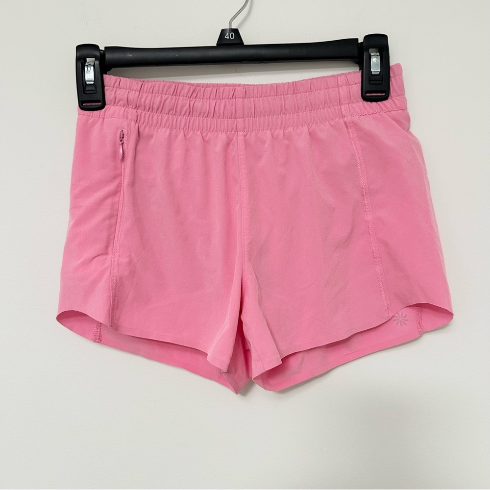 Athleta Girl Heart the Hustle 2.5" Short Girls size 12 Large Ranunculus Pink